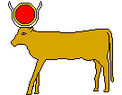 Hathor as cow